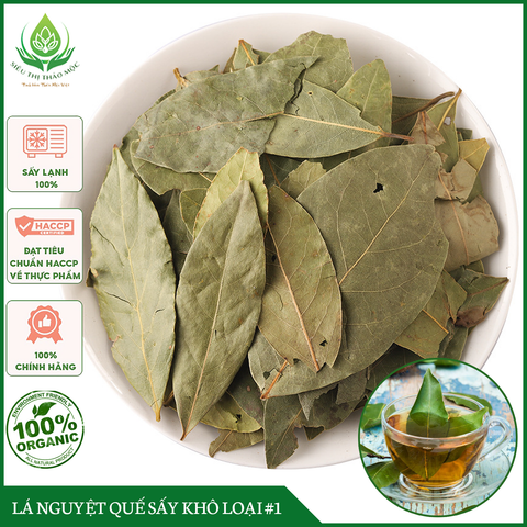 Lá Nguyệt Quế Khô Bay Leaf Hàng Thơm Nguyên Lá