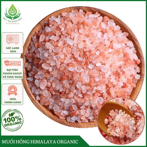 Muối Hồng Himalaya Organic Thượng Hạng