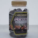  Checkers Socola Đen Hạt Hạnh Nhân 450g 