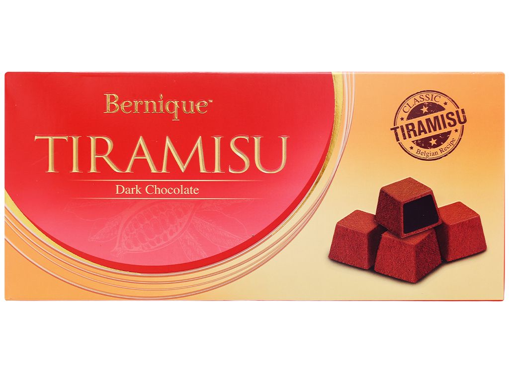  Bernique Socola Đen Tiramisu 180g 