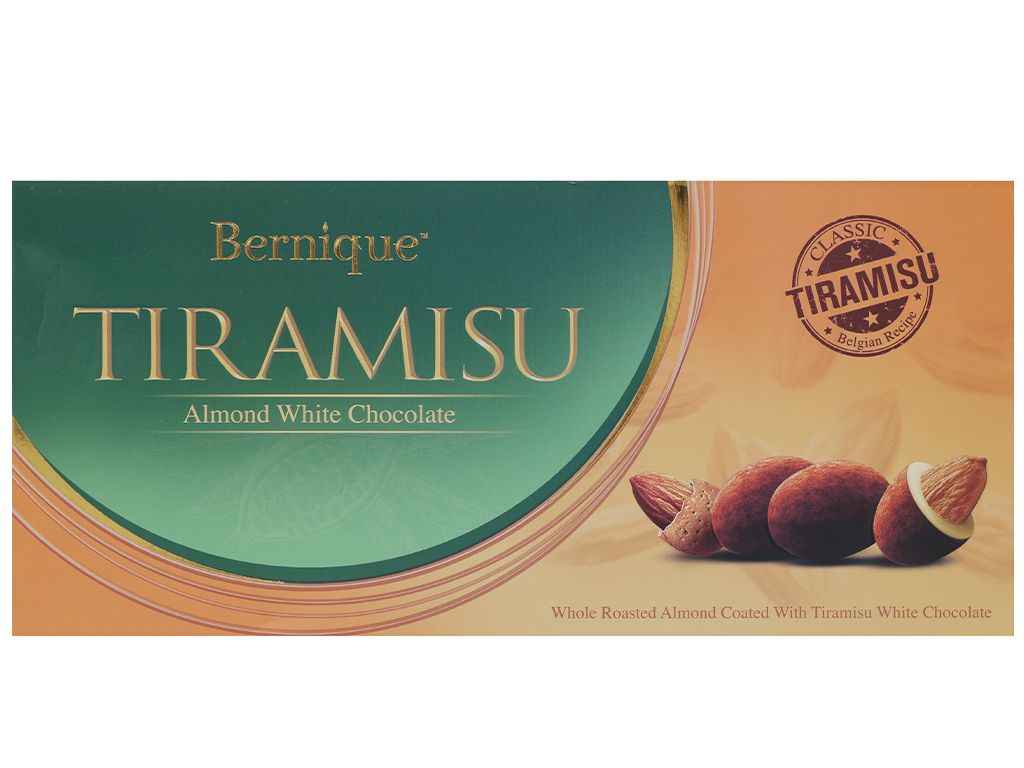  CHOCOLATE TRẮNG TIRAMISU HẠNH NHÂN BERNIQUE 
