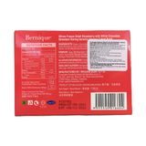 CHOCOLATE TRẮNG VỚI TRÁI DÂU KHÔ BERNIQUE - BERNIQUE WHOLE FREEZE DRIED STRAWBERRY WITH WHITE CHOCOLATE 