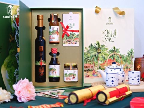  Hộp Quà Tết Sum Vầy - Sokfarm - Kỷ Nguyên Bảo Bình 
