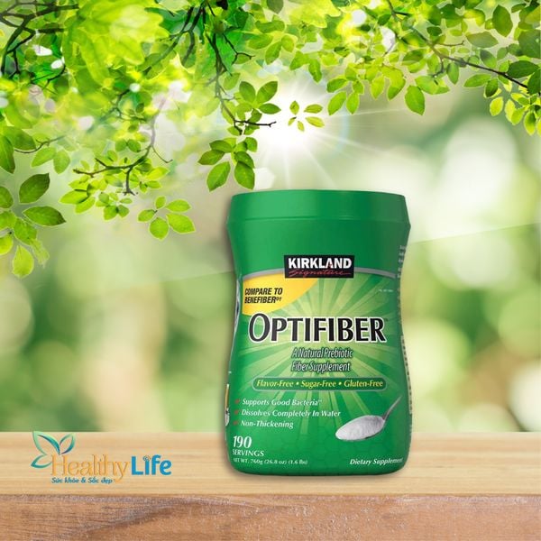  Bột hòa tan bổ sung chất xơ Kirkland Signature Optifiber 190 khẩu phần 