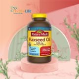  Dầu hạt lanh bổ sung Omega 3 6 9 Nature Made Flaxseed oil 1400 mg hộp 300 viên của Mỹ 