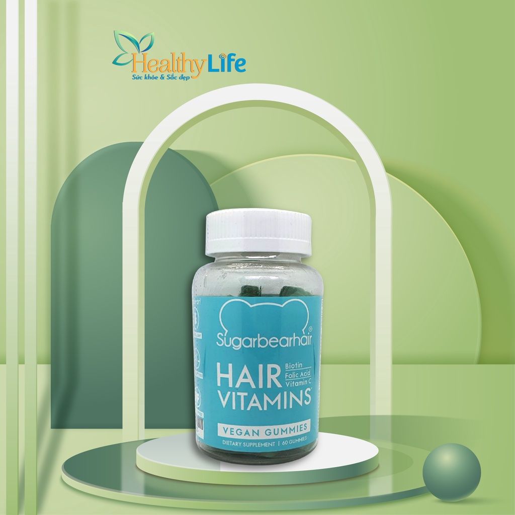 Kẹo Dẻo Bổ Sung Vitamin Kích Thích Mọc Tóc Hair Vitamins Sugarbearhair – Healthy Life - Siêu Thị Sống Khỏe Kẹo Dẻo Bổ Sung Vitamin Kích Thích Mọc Tóc Hair Vitamins Sugarbearhair – Healthy Life - Siêu Thị Sống Khỏe