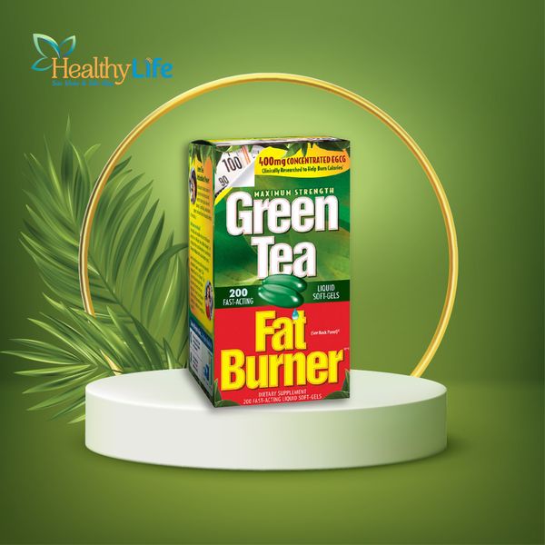  Viên uống giảm cân từ trà xanh Green Tea Fat Burner 200 viên của Mỹ 