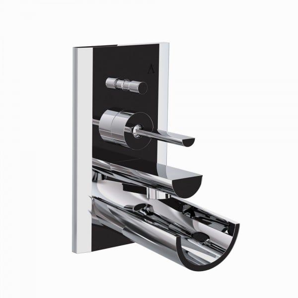  Mặt nổi của bộ chia nước âm tường 