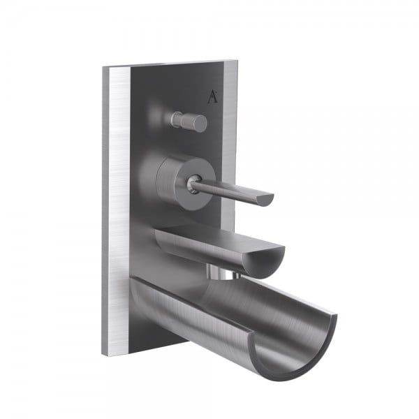  Mặt nổi của bộ chia nước âm tường 