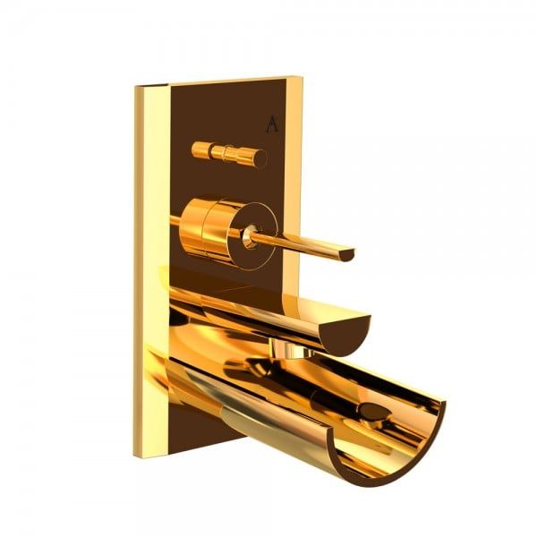  Mặt nổi của bộ chia nước âm tường 