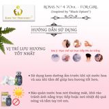  Nước Hoa Nữ EU Rosas N0.4 Ngọt Ngào, Quyến Rũ, Nổi Bật Lưu Hương 7-12 Tiếng 70ml 