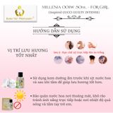  Nước Hoa Nữ Cao Cấp MILLENIA 001W Quyến Rũ, Ngọt Ngào, Nóng Bỏng Eau De Parfum Lưu Hương 7-12 Tiếng 50ml 