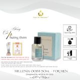  Nước Hoa Nam Cao Cấp MILLENIA 001M Nam Tính, Tinh Tế, Tươi Mát Lưu Hương 7-12 Tiếng 50ml 