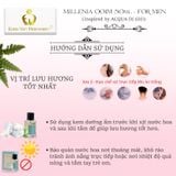  Nước Hoa Nam Cao Cấp MILLENIA 001M Nam Tính, Tinh Tế, Tươi Mát Lưu Hương 7-12 Tiếng 50ml 