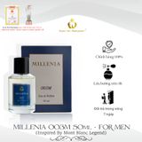  Nước Hoa Nam MILLENIA 003M Nam Tính, Mạnh Mẽ, Quyến Rũ Eau De Parfum Lưu Hương 6 - 8 tiếng 50ml 