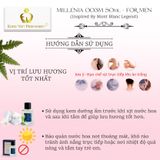  Nước Hoa Nam MILLENIA 003M Nam Tính, Mạnh Mẽ, Quyến Rũ Eau De Parfum Lưu Hương 6 - 8 tiếng 50ml 