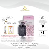  Nước Hoa Nữ Cao Cấp ROSAS No.3 Quyến Rũ, Ngọt Ngào, Nóng Bỏng Lưu Hương 7-12 Tiếng 70ml 