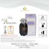  Nước Hoa Nữ Euro Viet, ROSAS N.1 70ml (Inspired by Midnight Lancome) 