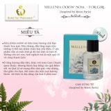  Nước Hoa Nữ Cao Cấp MILLENIA 006W Quyến Rũ, Ngọt Ngào, Nóng Bỏng Lưu Hương 7-12 Tiếng 50ml 