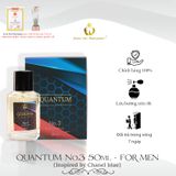  Nước Hoa Nam Euro Viet, QUANTUM No.3 50ml (Inspired by Chanel blue) 