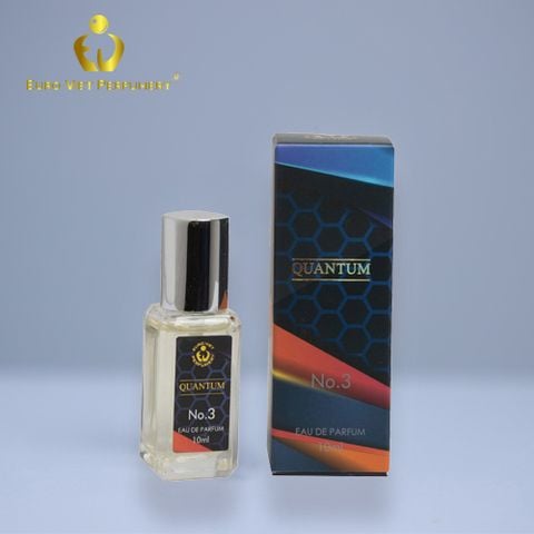  Nước Hoa Nam Cao Cấp Euro Viet, QUANTUM No.3 10ml 