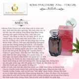  Nước Hoa Nữ Euro Viet, Rosas Pink Cherry 10ml, 70ml 