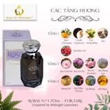  Nước Hoa Nữ Euro Viet, ROSAS N.1 70ml (Inspired by Midnight Lancome) 