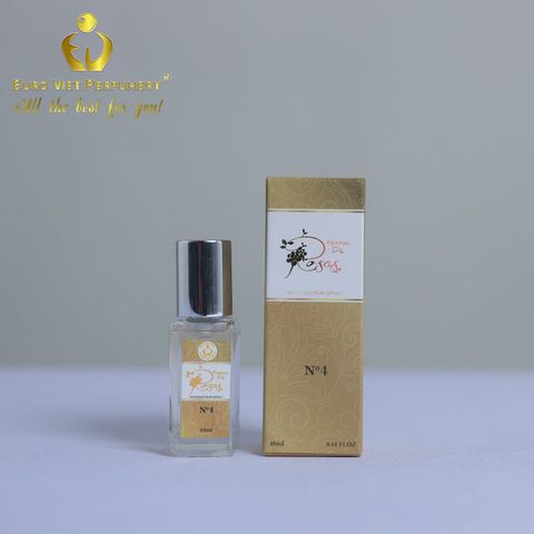  Nước Hoa Nữ EU Rosas N0.4 Ngọt Ngào, Quyến Rũ, Nổi Bật Lưu Hương 7-12 Tiếng 10ml 
