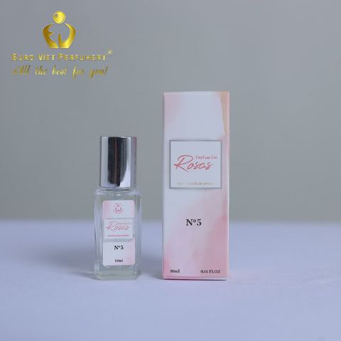  Nước Hoa Nữ Euro Viet, Rosas No.5 10ml (Inspired by Narciso Rodriguez for her) 