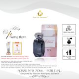  Nước Hoa Nữ Euro Viet, Rosas No.5 70ml (Inspired by Narciso Rodriguez for her) 