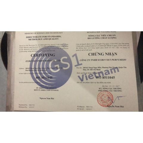  Nước Hoa Nam Cao Cấp Euro Viet, QUANTUM No.3 10ml 