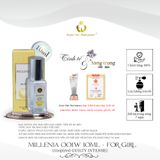  Nước Hoa Nữ Cao Cấp MILLENIA 001W Quyến Rũ, Ngọt Ngào, Nóng Bỏng Eau De Parfum Lưu Hương 7-12 Tiếng 10ml 