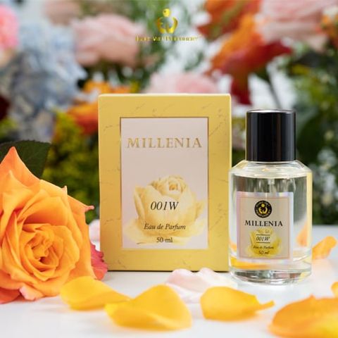  Nước Hoa Nữ Cao Cấp MILLENIA 001W Quyến Rũ, Ngọt Ngào, Nóng Bỏng Eau De Parfum Lưu Hương 7-12 Tiếng 50ml 