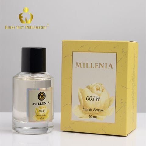  Nước Hoa Nữ Cao Cấp MILLENIA 001W Quyến Rũ, Ngọt Ngào, Nóng Bỏng Eau De Parfum Lưu Hương 7-12 Tiếng 50ml 