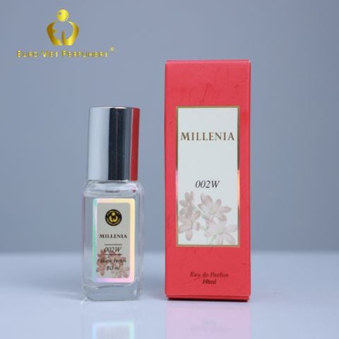  Nước Hoa Nữ Cao Cấp MILLENIA 002W Nữ Tính, Ngọt Ngào, Trẻ Trung Eau De Parfum Lưu Hương 7-12 tiếng 10ml 