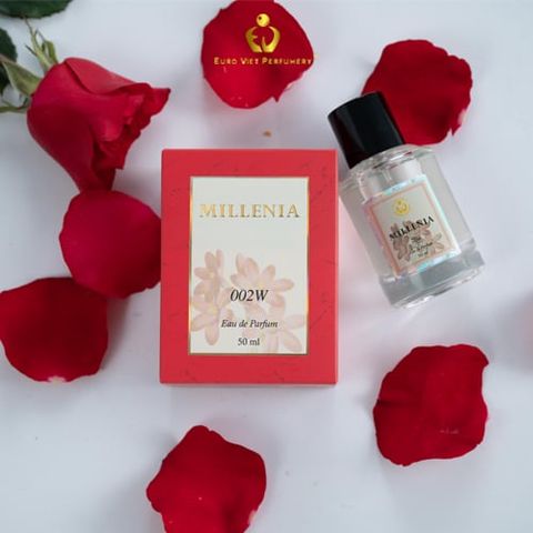  Nước Hoa Nữ Cao Cấp MILLENIA 002W Nữ Tính, Ngọt Ngào, Trẻ Trung Eau De Parfum Lưu Hương 7-12 tiếng 50ml 
