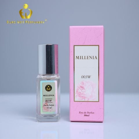  Nước Hoa Nữ Cao Cấp MILLENIA 003W Quý Phái, Sang Trọng, Ngọt Ngào Eau De Parfum Lưu Hương 7-12 tiếng 10ml 