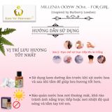  Nước Hoa Nữ MILLENIA 005W Tao Nhã, Gợi Cảm, Nữ Tính Lưu Hương 7-12 Tiếng Euro Viet Perfumery 50ml 