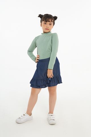 Áo thun bé gái dài tay