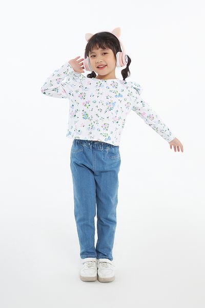  Áo thun bé gái dài tay GTL202R 