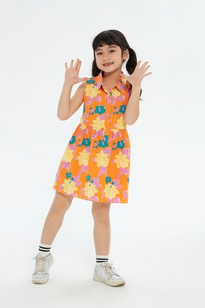  Váy sát nách bé gái CHIHO GDS319R 