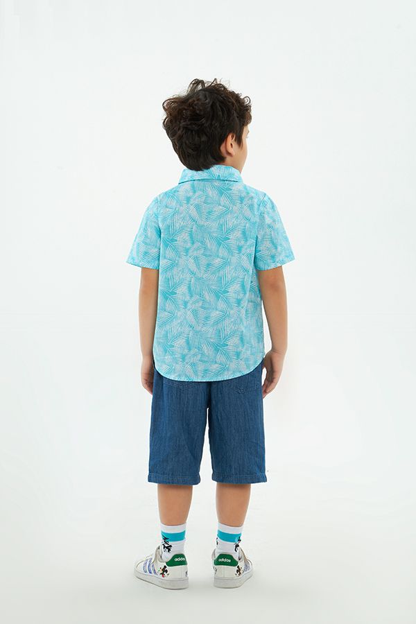  Áo sơ mi ngắn tay bé trai Chiho BSS301R 