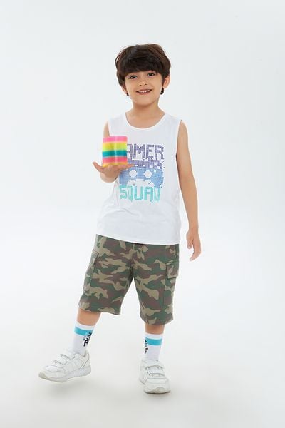  Áo sát nách bé trai CHIHO BTT302R 