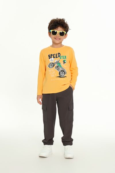  Áo thun bé trai dài tay CHIHO BTL313R 