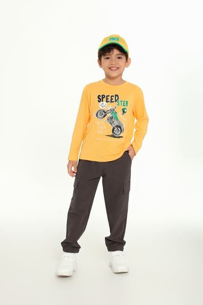  Áo thun bé trai dài tay CHIHO BTL313R 