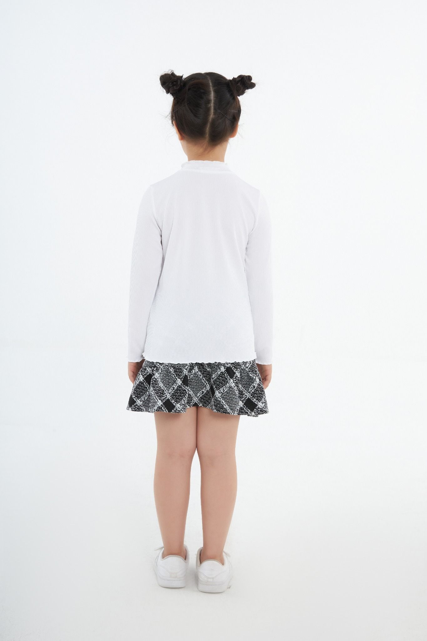  Chân váy bé gái kẻ caro GSK203R 