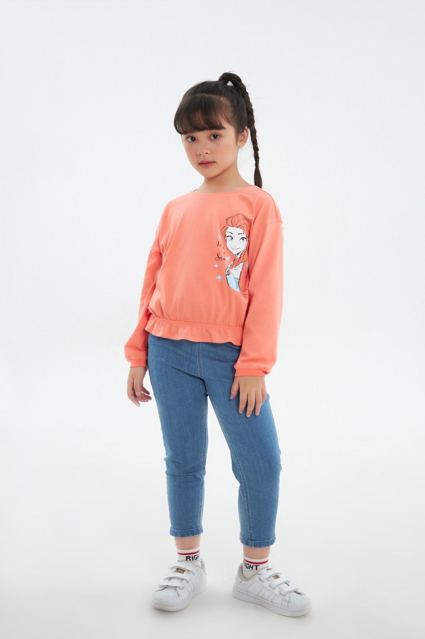  Áo thun bé gái dài tay GTL218R 