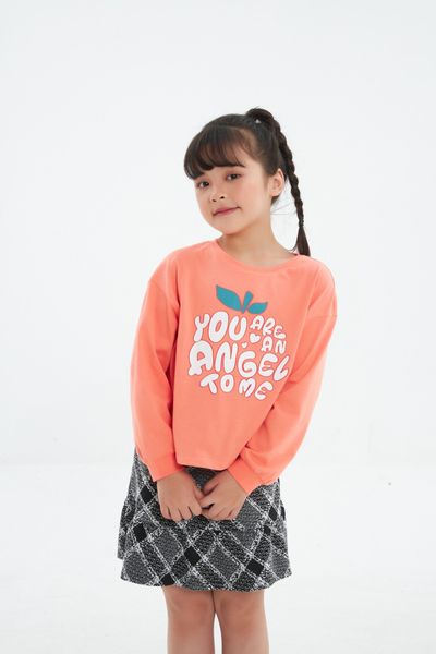  Áo thun bé gái dài tay GTL219R 