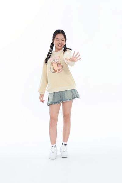  Áo nỉ teen girl CHIHO TSW401R 