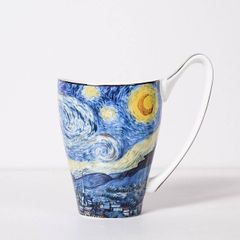 Set Quà Tinh Hoa Hội - Đông Trùng Hạ Thảo 12.5Gr, Nhụy Hoa Nghệ Tây Saffron Salam, Ly Sứ Xương Van Gogh